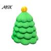 Small Parts Organizer Christmas Tree Shaped Mini Storage Box, 3D Printed Green Jewelry Desktop Ornament, Decorative Trinket Box for Home Office