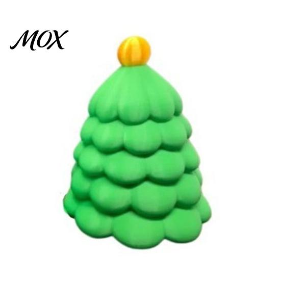 Small Parts Organizer Christmas Tree Shaped Mini Storage Box, 3D Printed Green Jewelry Desktop Ornament, Decorative Trinket Box for Home Office