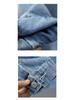 2025 Spring/Autumn Denim Bow Jacket for Girls – Trendy Korean Style for Kids