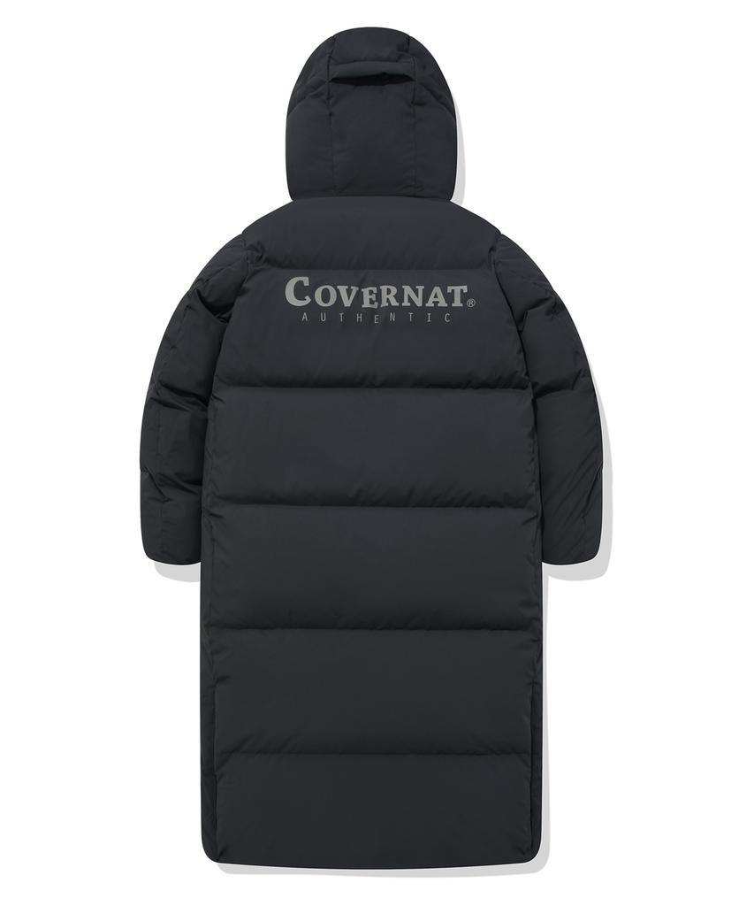 Covernat Rds Civic Long Down Parka Charcoal
