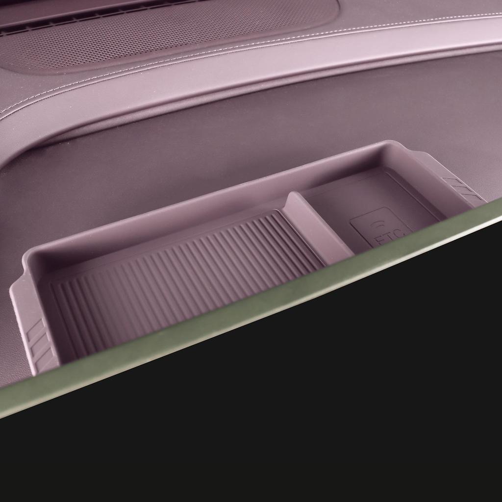 Rear Console Organizer for Xiaomi SU7 - Decorative Storage Box and Accessories Holder
