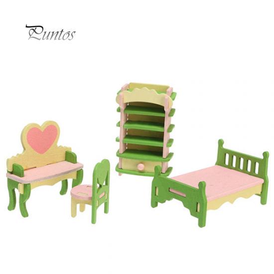 Miniatur-Hausmöbel-Zimmerspielzeug für Kinder