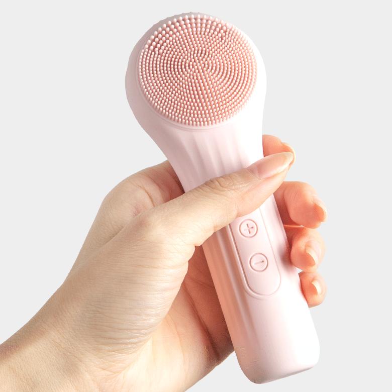 Sonic Waterproof Facial Cleansing Brush Rechargeable Exfoliating Electric Face Scrubber Cleanser Brush