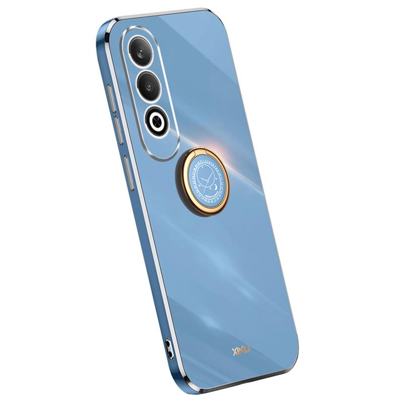 

XINLI для Oppo K12 чехол TPU чехол для телефона вращающееся кольцо держатель B