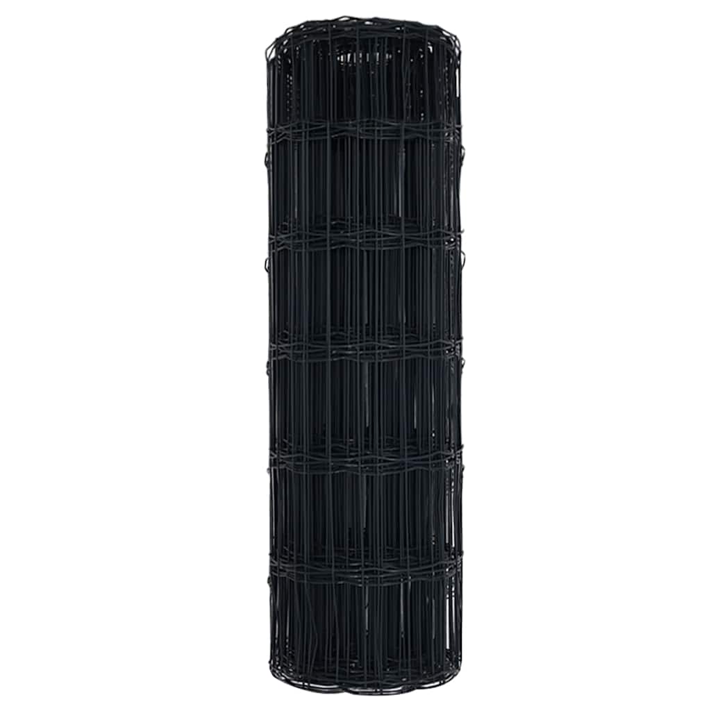Euro Fence Gray 0.6 X 10 M PVC Coated Iron
