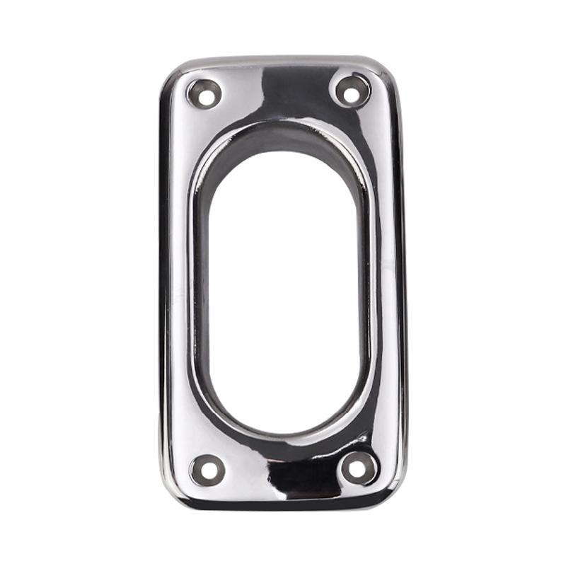 Marine 316 Stainless Steel Oval Hawse Cable Guide Pipe Mooring Anchor Rope Line Fairlead Marine Accessories