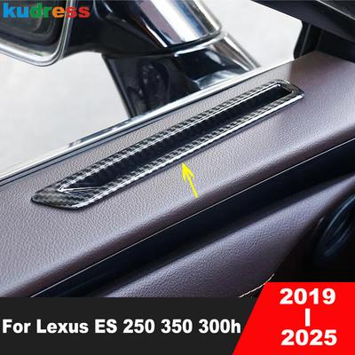 Car Front Inner Door Air Vent Outlet Cover Trim For Lexus ES 250 350 300h - 2024 2025 Carbon Fiber Interior Accessories