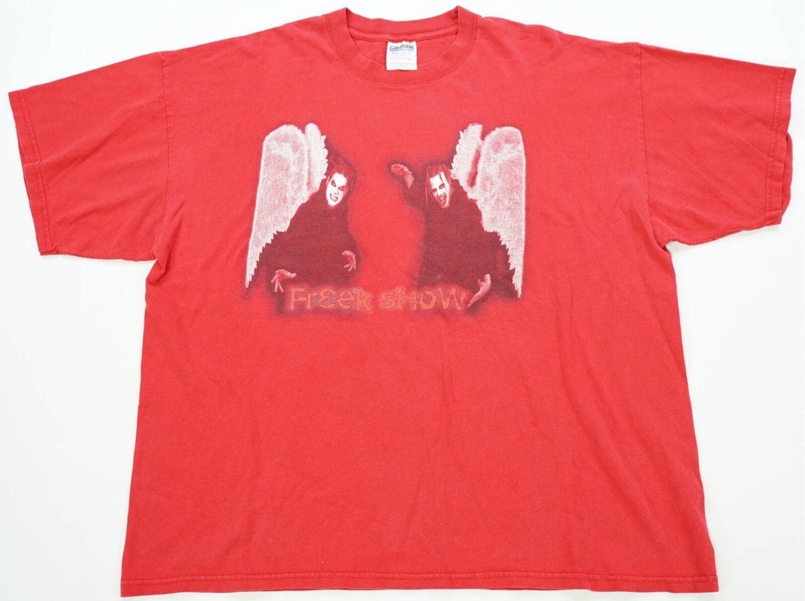 Rare VTG Twizted Freak Show Tour T Shirt 2000s Psychopathic Records Juggalo 2XL 4XL