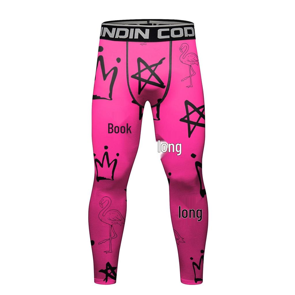 Men's Autumn Sports Compression Pants: Running & Basketball