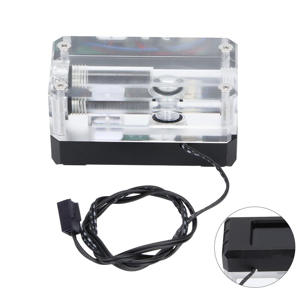 Pc 252 Temperature Indicator Water Thermometer CPU Temperature Indicator with LED Digital Screen ...