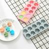 10 selv enhjørning silikon kakeform håndlaget DIY sjokoladeform riskake komplementær bakeform