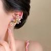1 Pair Fashionable Colorful Ear Bone Clip Party Flower Design, Unique, Beautiful Dance Wear Fashionable Ear Rings and Full Ear Earrings