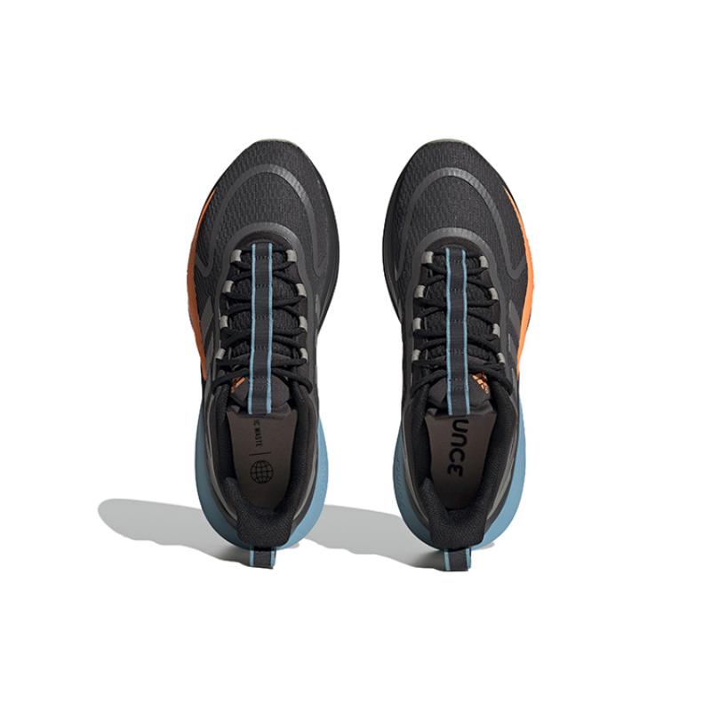 Adidas Alphabounce + Sustainable Bounce Lifestyle 'Carbon Grey Screaming Orange' Sneakers HP6140