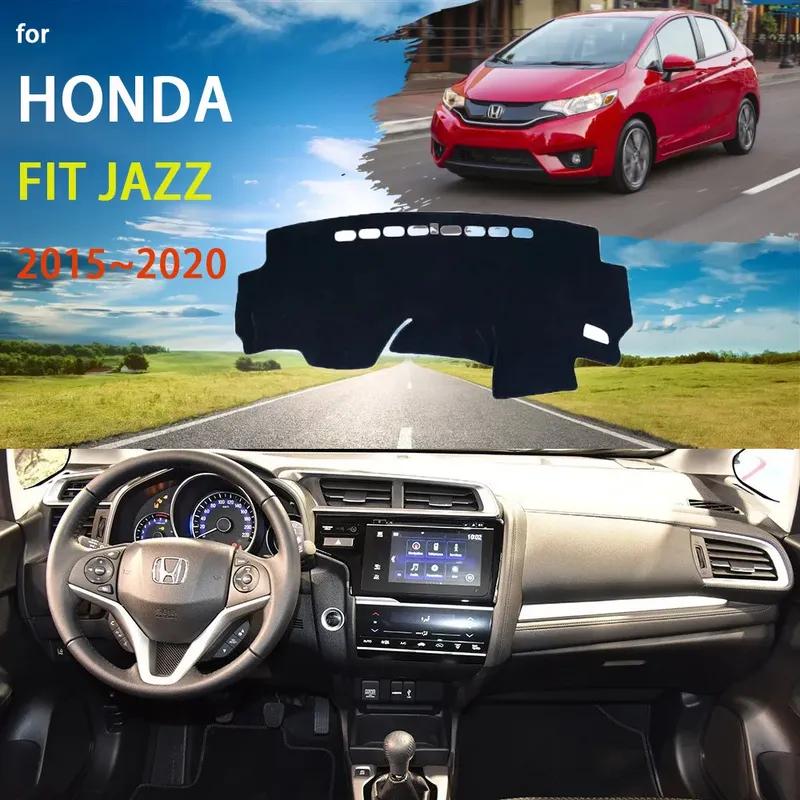 For Honda Fit Jazz GP GP GK 3 4 5 6 7 2015 2016 2017 2018   Dashboard Mat Cover Sun Shade Carpet Version Car Accessories