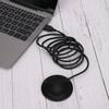 USB Omnidirectional Pickup 360-Degree Sound Metal Mesh Cover Microphone for Desktop Meetings