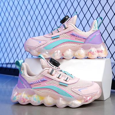 Jinjiang Brand Boys' Mesh Shoes With Breathable Surface Large Children's Single Sports