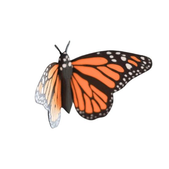 1/3/6Pcs 3D Butterfly Refrigerator Magnet DIY Home Office Kitchen Locker Fridge Realistic