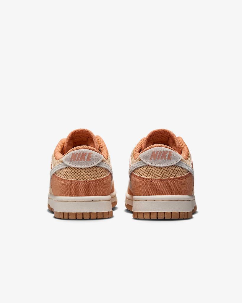 HJ5864-200 Nike Dunk Low Next Nature Marrom Âmbar Marfim Pálido Branco Ônix (mulheres)
