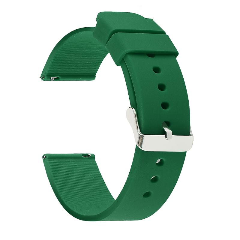 Uhr Armband 18mm Silikonband Uhr Topsic Schnellverschluss Armband für Samsung Galaxy Universelles Armband 20/22mm Zubehör