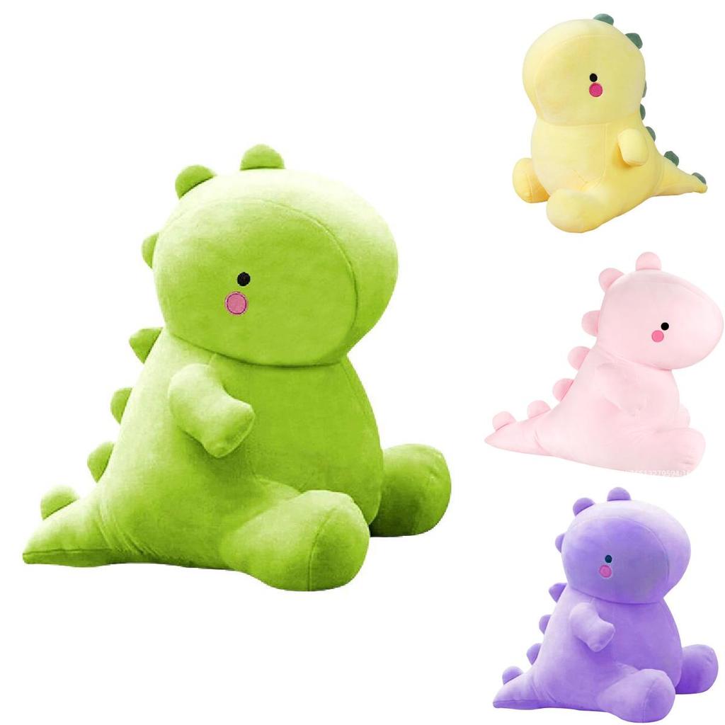 Adorable Dinosaur Plush Toy Cozy Stuffed Animal Pillow Perfect For Girls Birthday Gift