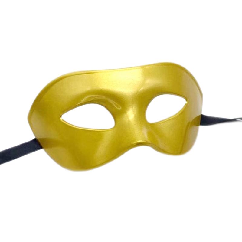 Retro Maskerade Halbgesichtsmaske Einfache Plastikmaske Partymaske Karneval Abschlussball Halloween Kostüme Accessoires Dekoration