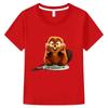 2026 NEW Hoppers 100% Cotton Cartoon Children's T-Shirt Anime Print Kids Tees Boys Girls Tops O-Neck Short Sleeve Summer Toddler