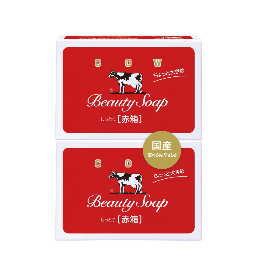 

Мыло Cow Brand Red, 2 штуки в коробке, большего размера,