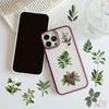 50Pcs/Set Green Leaves Series 02 PET Stickers Waterproof DIY Fashion Doodle Decals Stickers