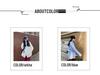 2024 Spring/Autumn Women's Loose Slit Long Sleeve White Shirt - College Style