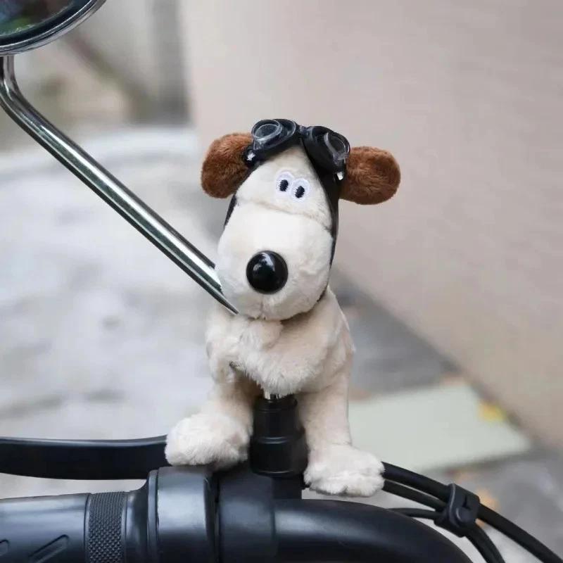 Schattige Pluche Puppy Auto Knipperlicht Schakelaar Decor Stuurkolom Ruitenwisser Hendel Interieur Ornament