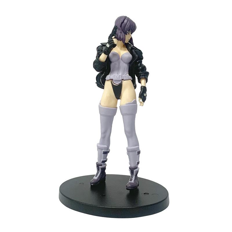

In Stock 18cm Anime S.A.C Action Figure Motoko Kusanagi Figure Model Ornament Room PVC Collectible Model Doll Playthings Boys Gifts