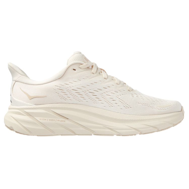 HOKA  Clifton 8 Eggnog Women Sneakers Cream Shifting-Sand 1119394-ESSN