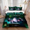 3pcs Harry Potter Fantasy Adventure Bedding Set, Soft Polyester Duvet Cover and Pillowcases Seasons all suitable, Design for Bedroom L1003135
