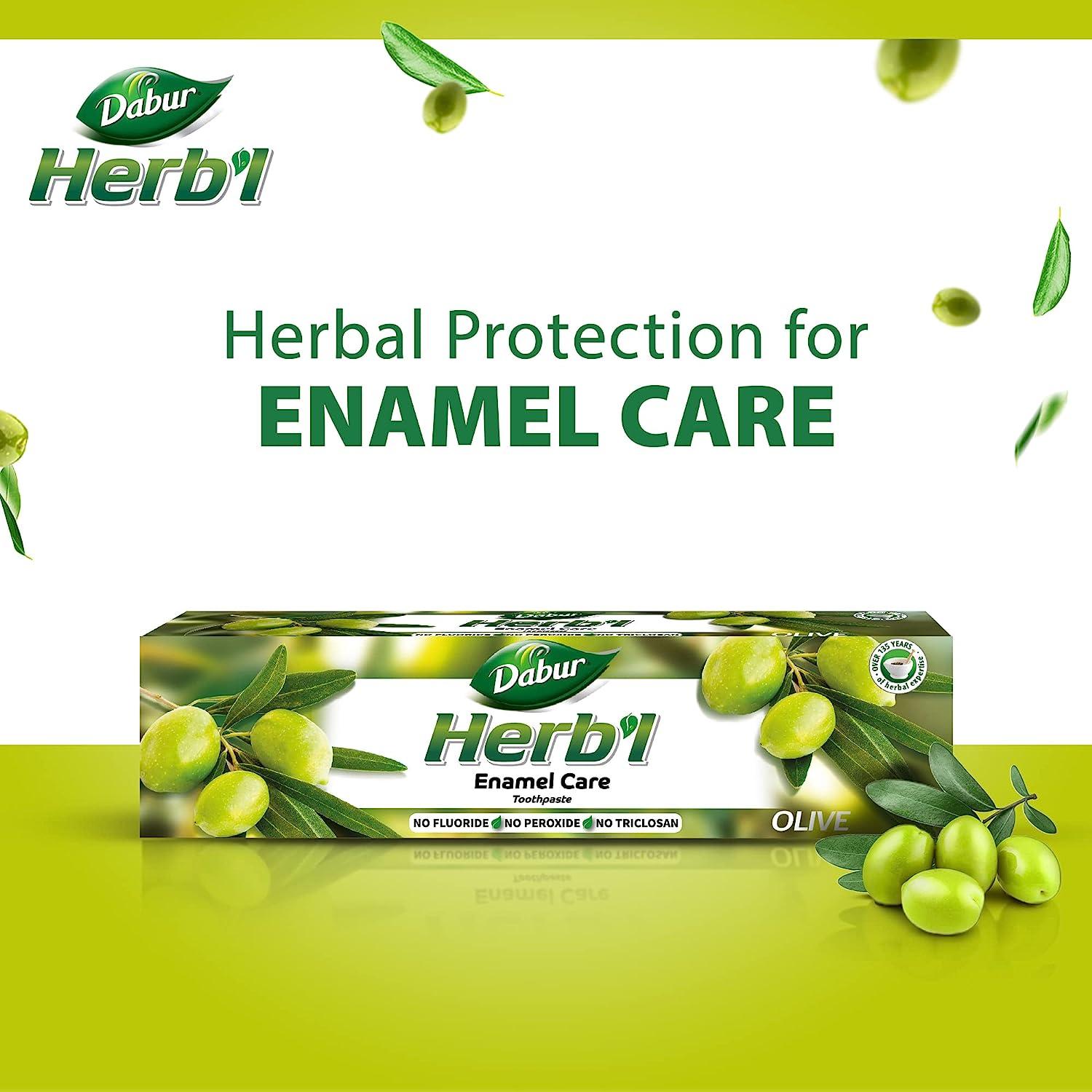 

Зубная паста Dabur Enamel Care с оливковыми травами
