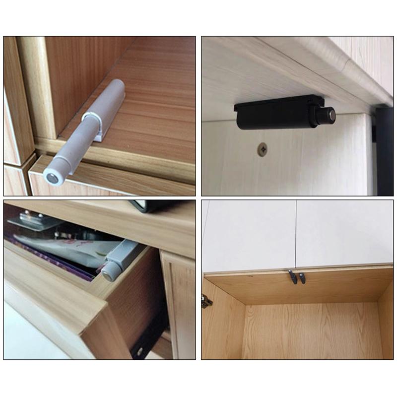 Damper Buffers Kitchen Cabinet Catches Door Stop Drawer Soft Quiet Close With Srews Invisible Handle Home Furniture Hardware
