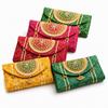 Women Ethnic Embroidered Clutch Bag with Golden Handwork & Tassel | Traditional Wedding Party & Festive Shagun Purse