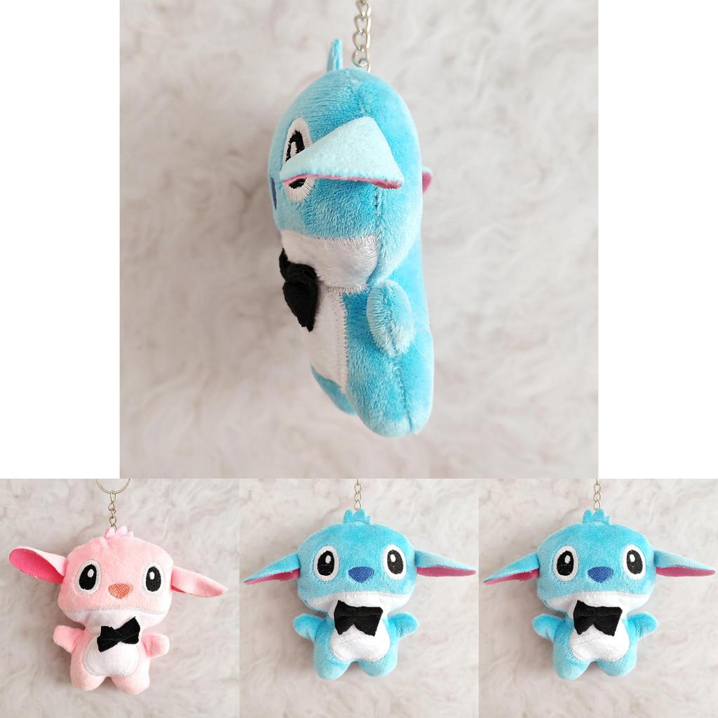 Stitch Plush Keychain With Soft Short Pile For Kids And Collectors