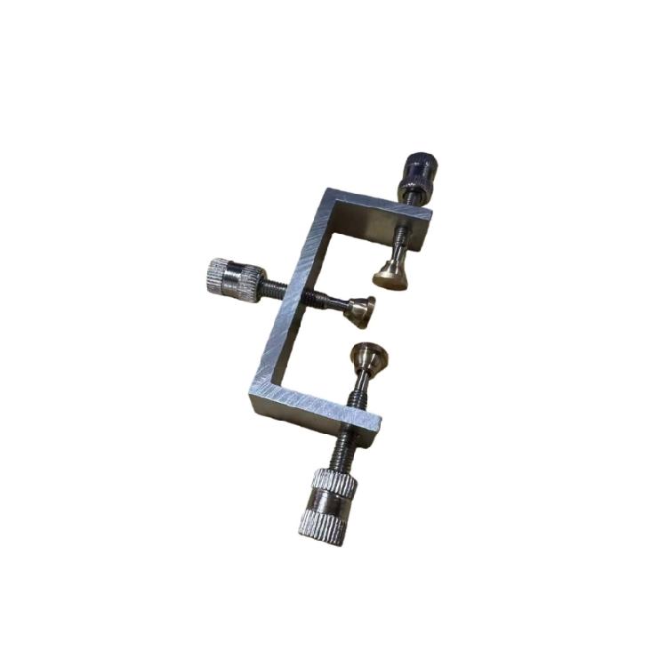 Light Weight Metal Clamp for Repairing Violin Side and Tail Plate Cracks with Adjustable Screws Compacts Repair Device