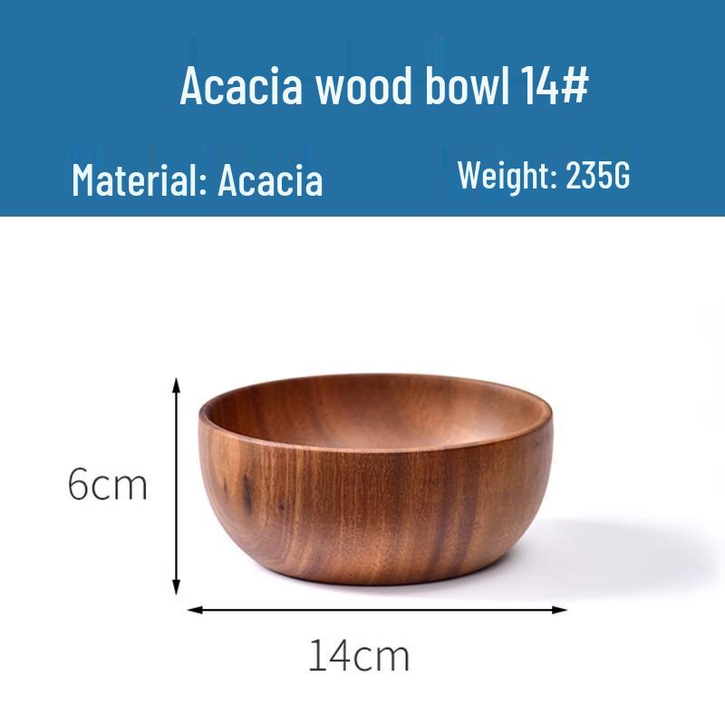 Acacia Wood Salad Bowl