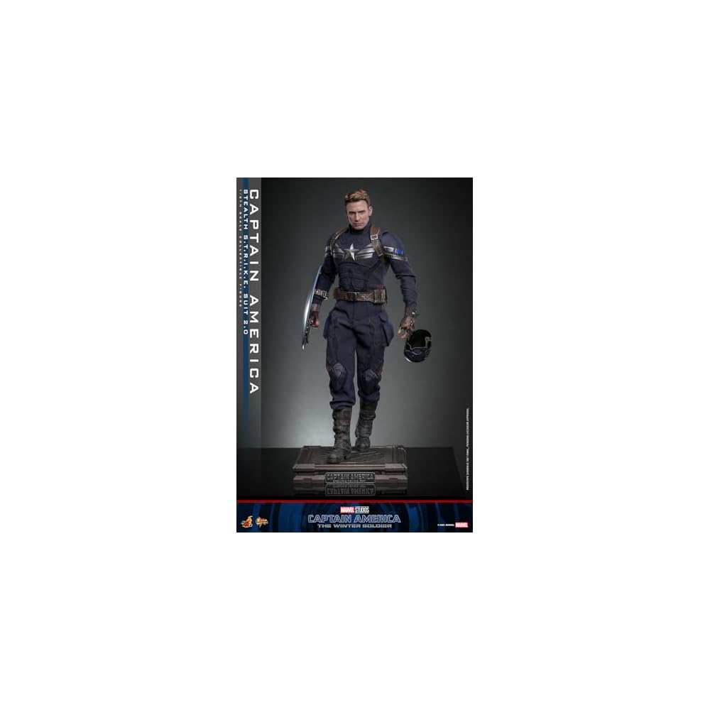 Movie Masterpiece Captain America Winter Soldier 1/6 Scale Figure Stealth Suit Version