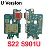 USB Charging Port For Samsung S21 S22 Ultra S23 S24 S25 Plus G998U S901U S908U S928U Charger USB Dock Connector Board Flex Cable