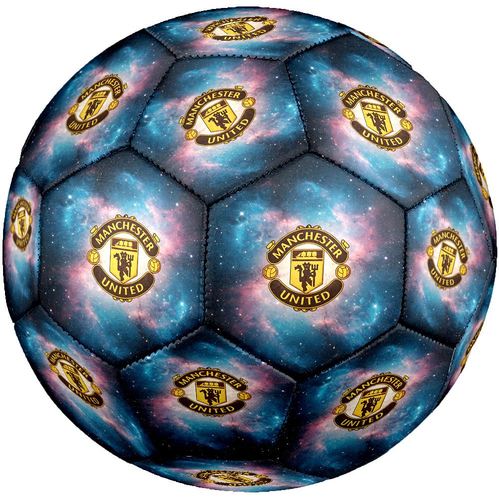 Manchester Crest Size 5 Football Machine-Stitched Indoor/Outdoor Universal Football Perfect Gift for Sports Enthusiasts