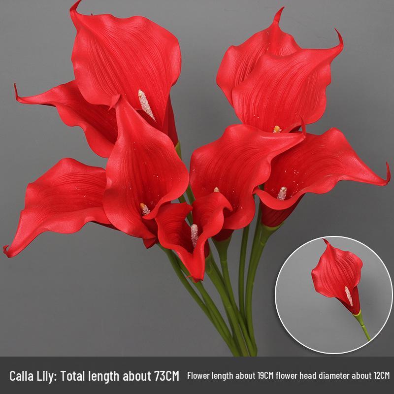 Wine Red Artificial Floral Bouquet - Chinese Wedding & Engagement Ceiling Decoration