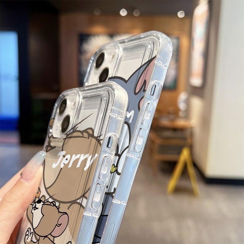 Cute cartoon bubbles are suitable for iPhone14promax mobile phone case, Apple 15 air cushion protective case, anti-drop new model.