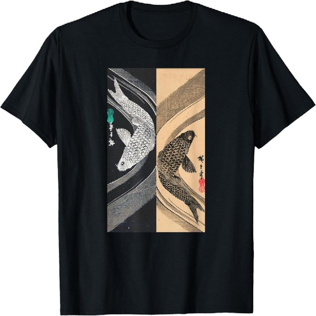Japanese Art Fish Graphic Design 3 T-Shirt