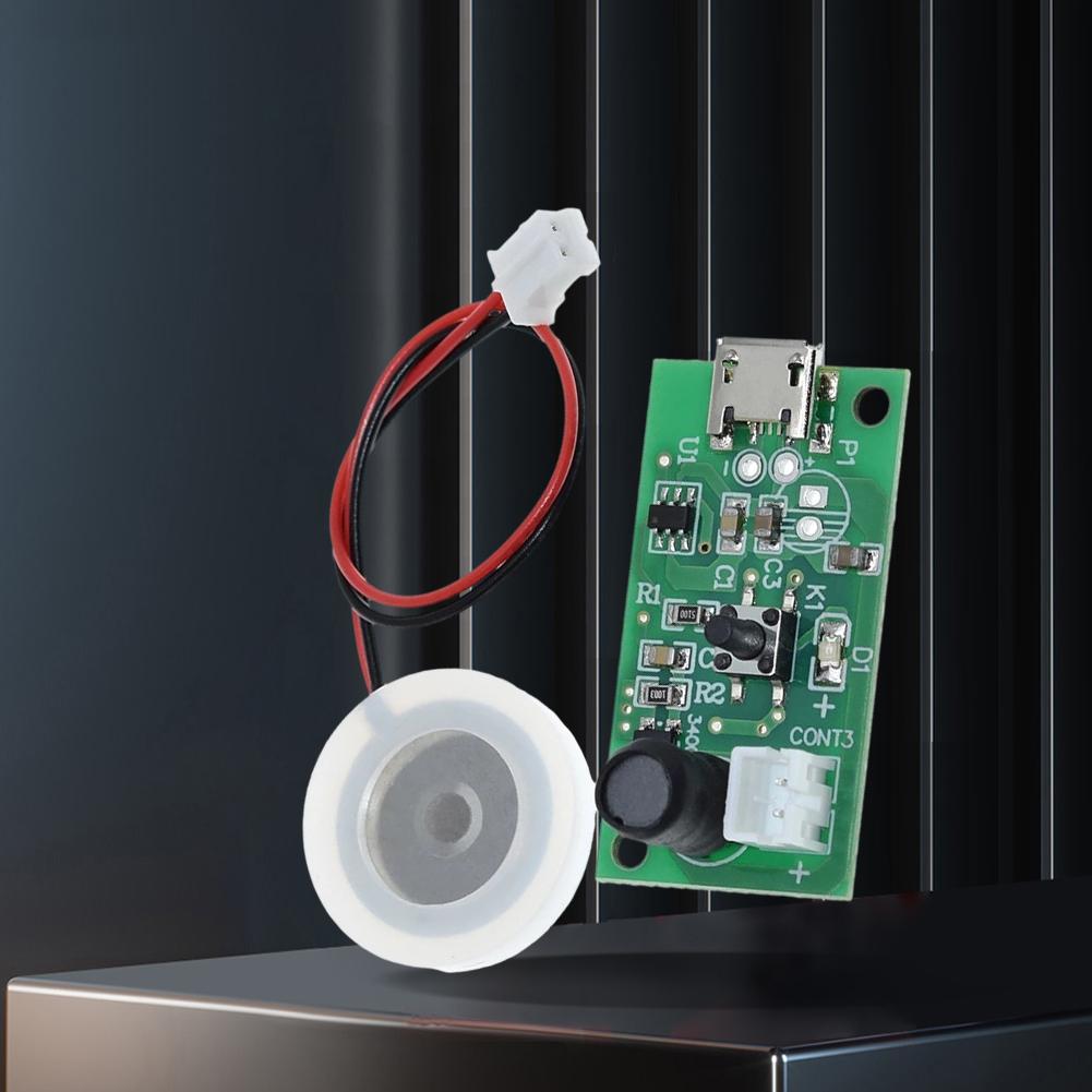 USB Mini Humidifier DIY Kits DC 5V Atomizing Ceramic Humidifier Module Mini Oscillating Ultrasonic Mist Maker Module