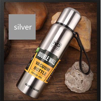 1500ml Vacuum Flasks Large Capacity Thermals Cup Portable Rope Thermos Water Bottle With Tea Infuser