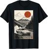 Japanese-Inspired Sport Car Drifting Graphic Tee for Enthusiasts