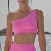 Shockproof Medium Support Backless Sports Bra with Removable Cups - Minimizes Chest Appearance for Yoga & Fitness