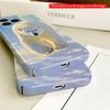 2DFlat Polar Bear in Sunlit Ice Landscape All inclusive film hard iPhone case, compatible with iPhone 18 Pro Max 17 16 15 14 13 12 11